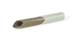 Double gaine tressée fibre de verre enduite de polyuréthane SEPx2